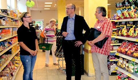 Arbeit für Menschen mit Handicaps Absatzbild