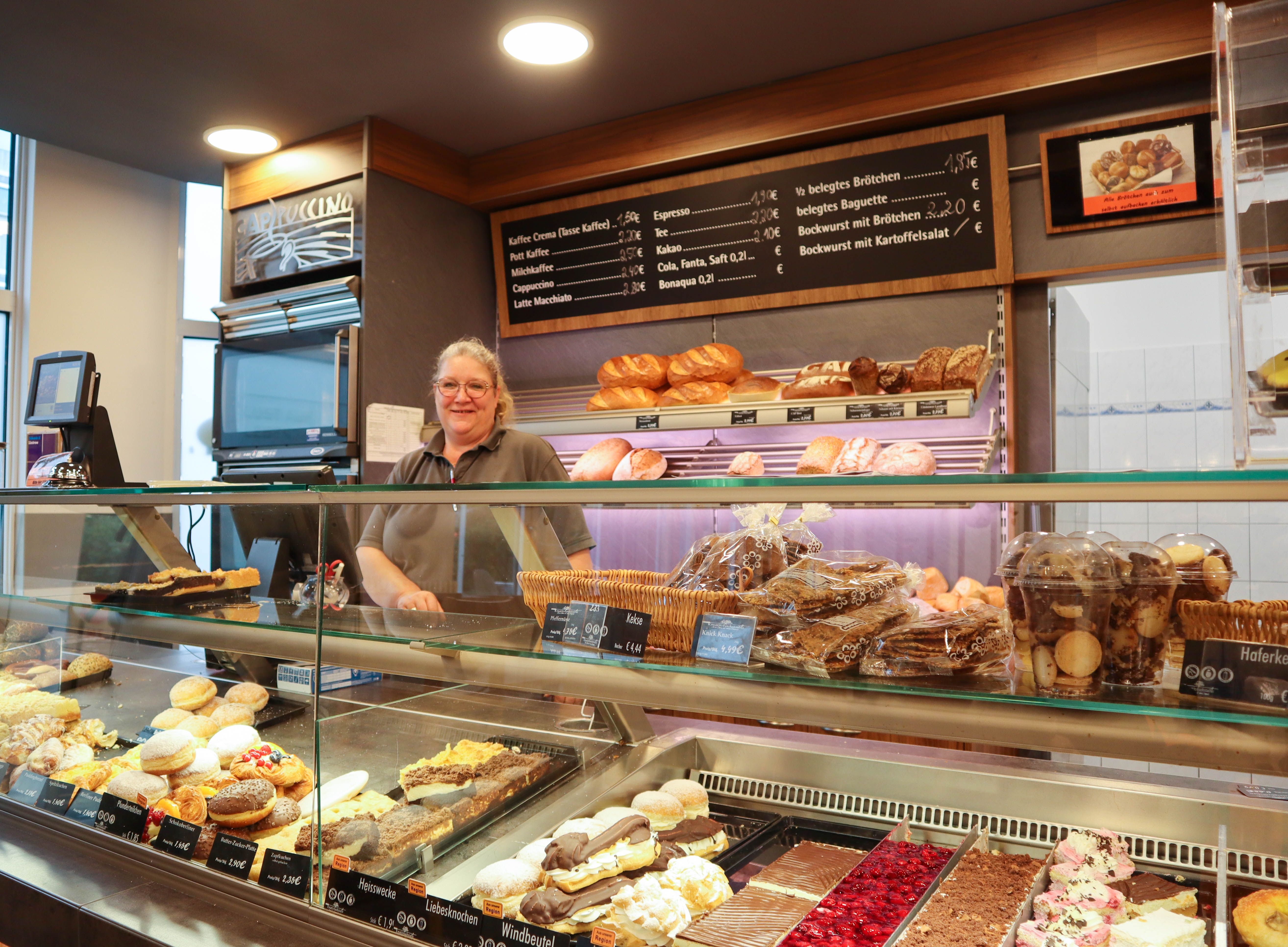 Große Frischeauswahl im CAPpuchino