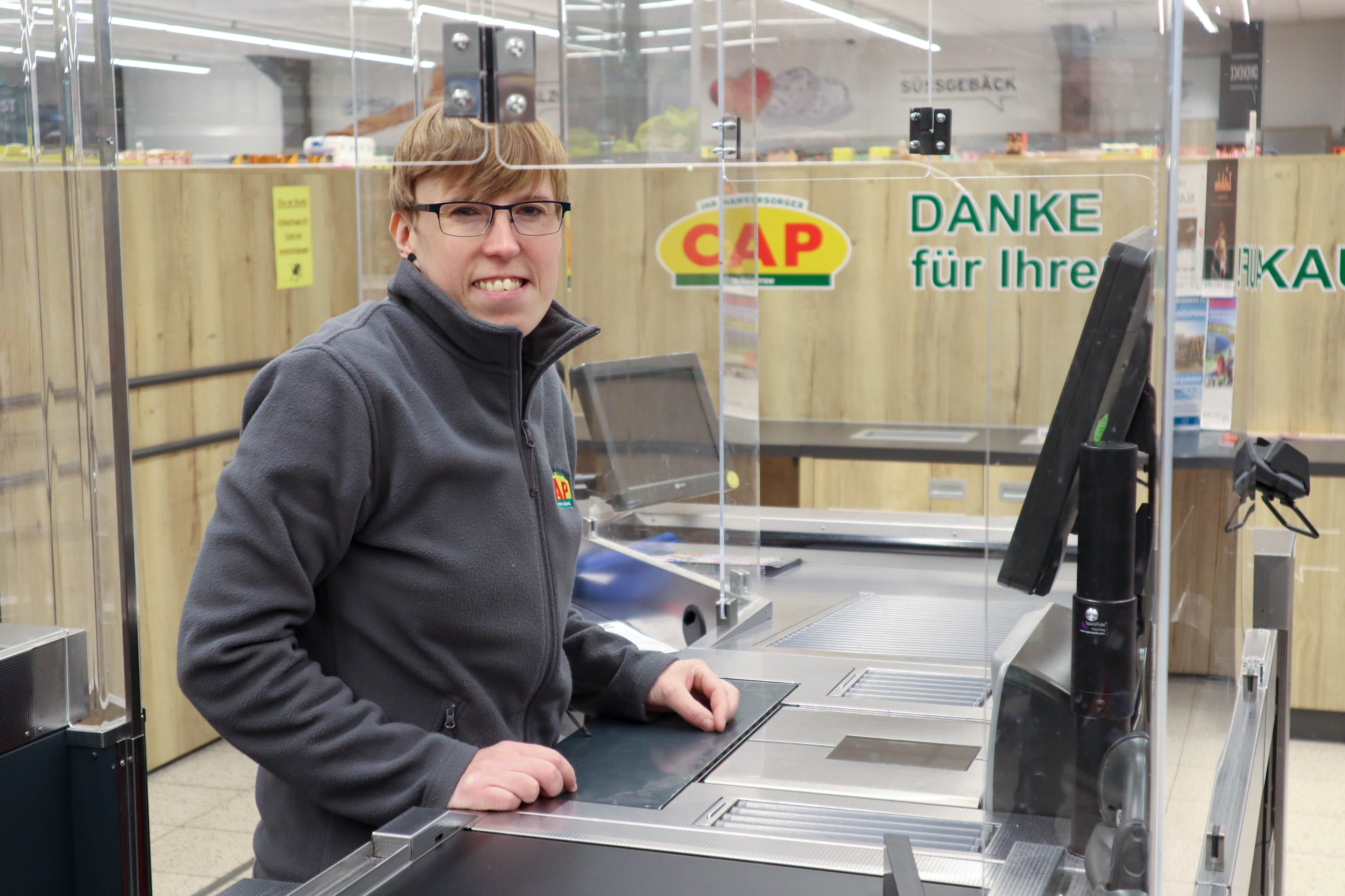 Bezahlung an der Kasse